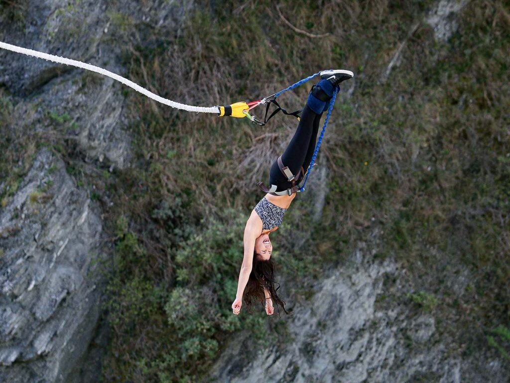 bungee jumping as a recreational activity