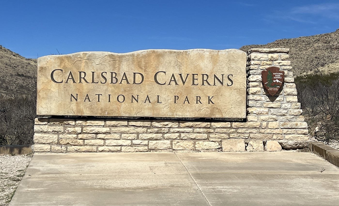 Carlsbad Caverns National Park Bats And Caves And Stuff