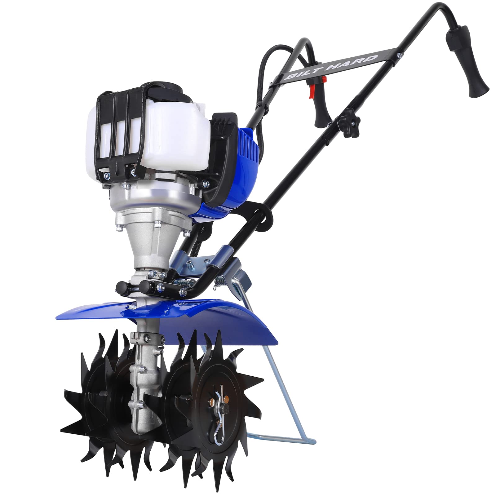 gas powered tiller