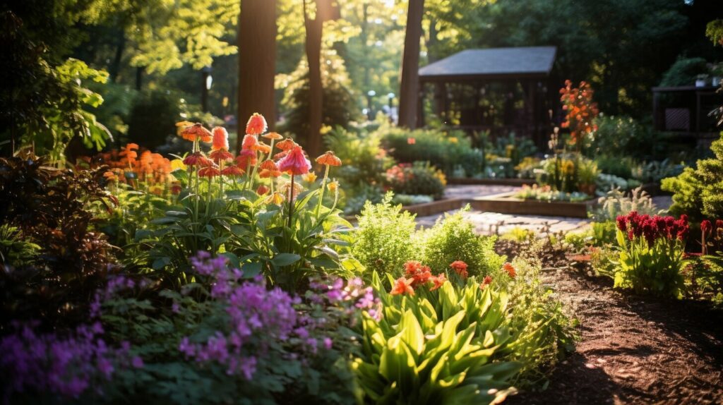 Beautiful Plants in Garden