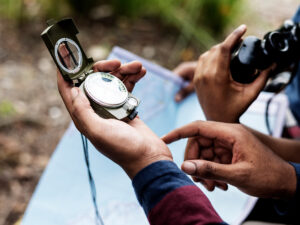 Outdoor Navigation Ultimate Guide - Using a Compass