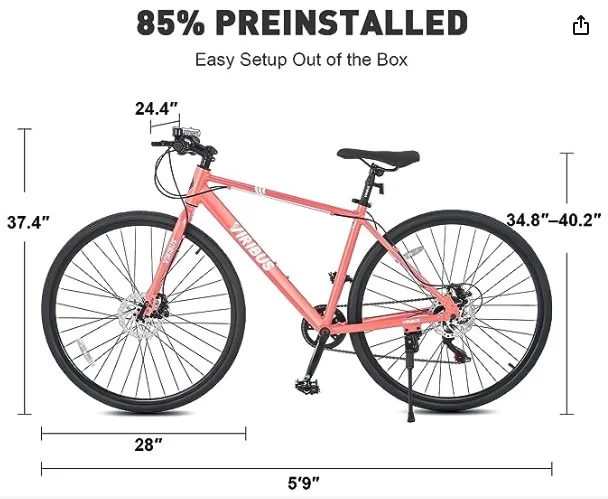 viribus hybrid womens bicycle