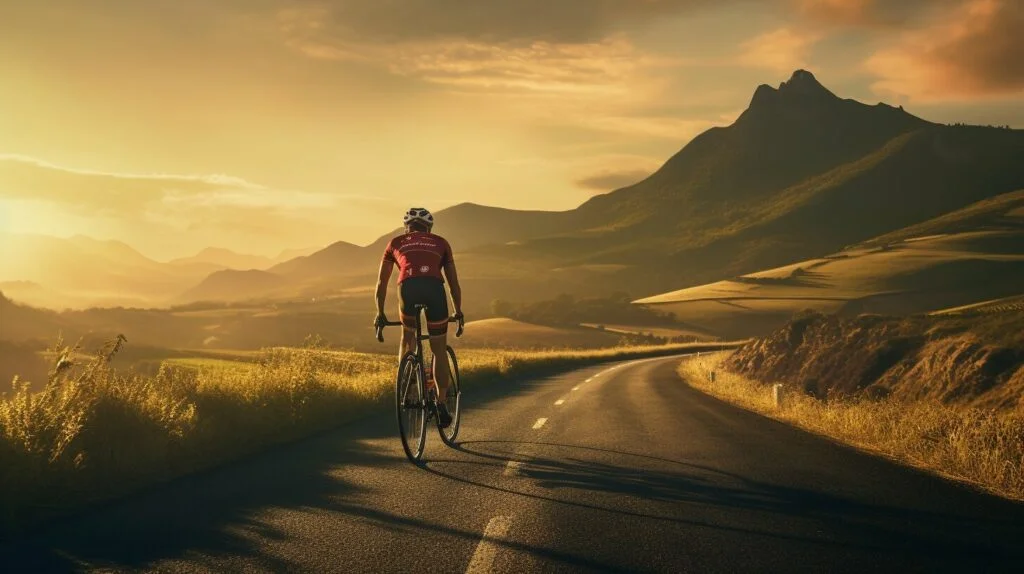 bike riding for weight loss sunset