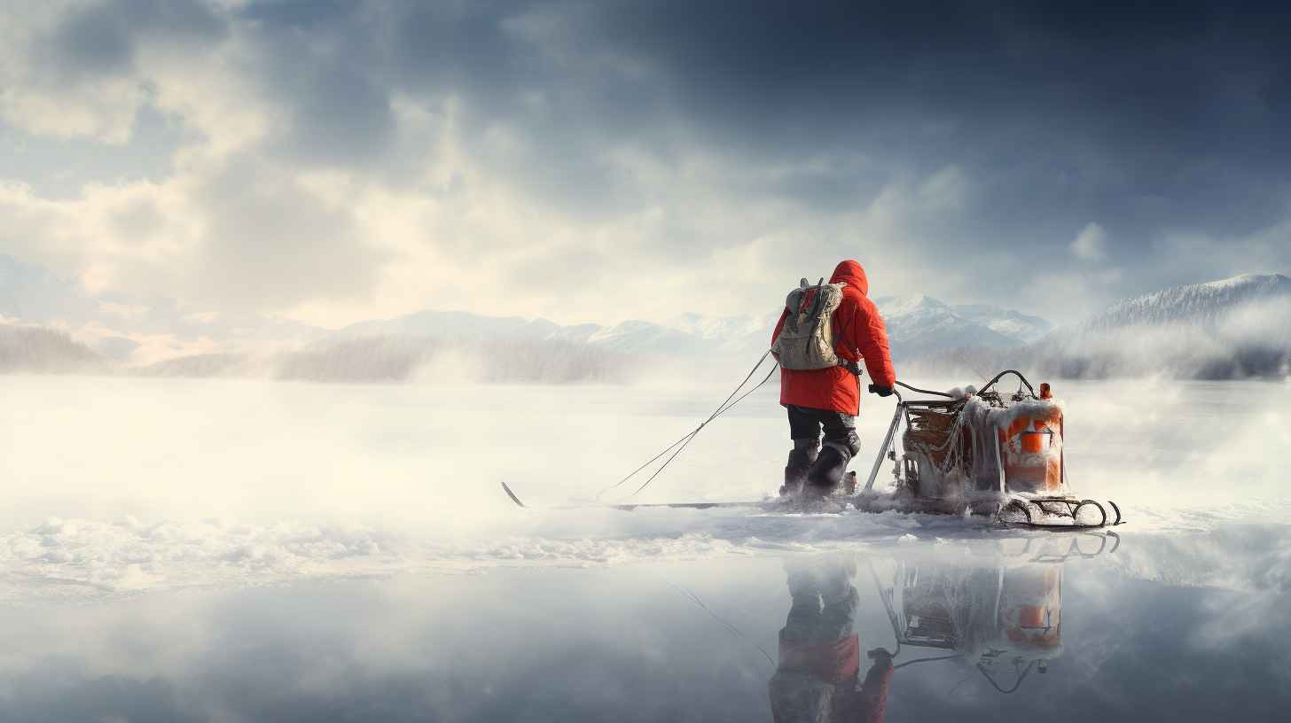 Ice Fishing Sled: It Can Carry Nearly Everything
